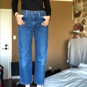 Vintage High Waisted Wrangler Jeans